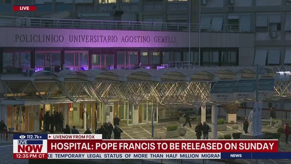 Pope Francis will be leaving hospital soon after 38-day stay