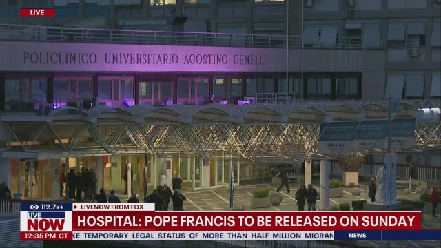 Pope Francis will be leaving hospital soon after 38-day stay