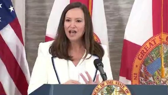 Ashley Moody speaks following Senate appointment