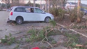 Cleanup underway after rare tornado hits Scotts Valley