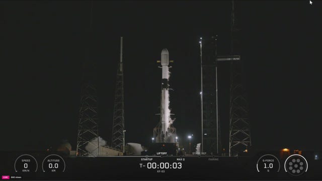 SpaceX launches Amazon’s third Project Kuiper mission from Cape Canaveral