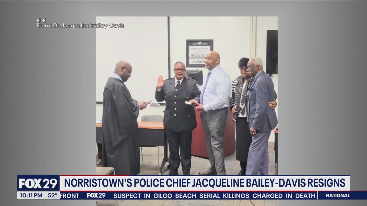 Norristown Police Chief Jacqueline Bailey-Davis Resigns | FOX 29 ...