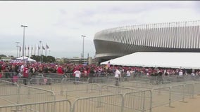 Thousands already arrive ahead of Trump LI rally