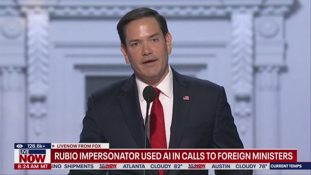 Marco Rubio imposter using AI to call high-level officials