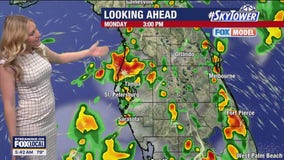 Tampa weather: Afternoon storms on Labor Day