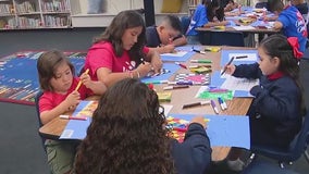 1st day of school at Price Elementary in Anaheim