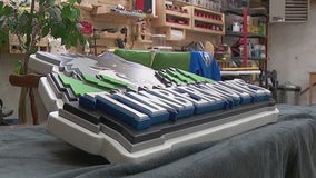 Timberwolves fan shows his passion for the team through art