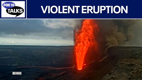 Massive volcanic eruption in Hawaii l FOX 10 Talks