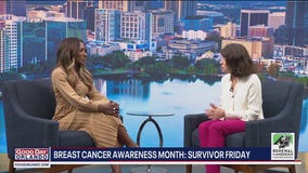 Breast cancer survivor shares source of strength