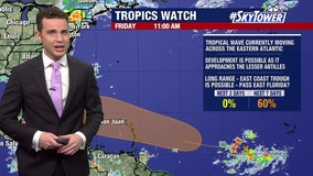 Tropical wave may develop over next week