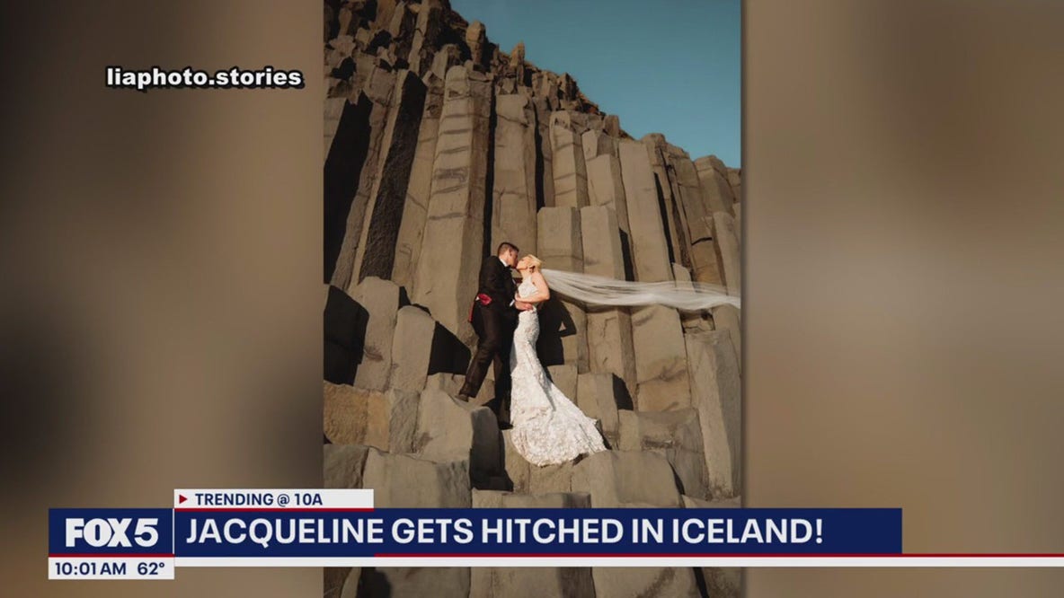 Jacqueline Matter shares stunning photos from Iceland wedding