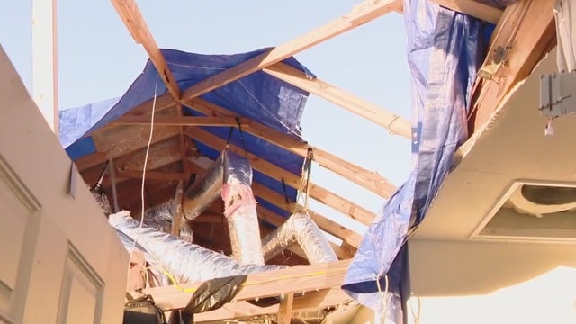 Houston freeze: Family recovering from tornado now prepares for frigid temperatures