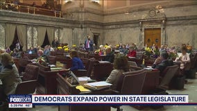 Democrats expand power in WA state legislature