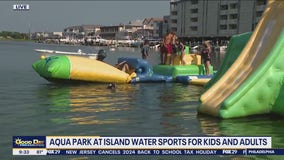 Water inflatables provide hours of fun down the shore