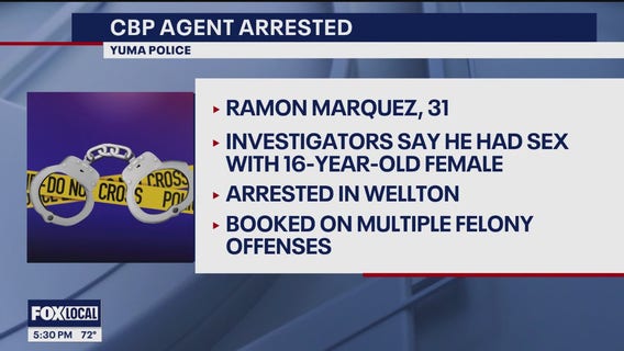 Border patrol agent reportedly had 'sexual relations' with teen