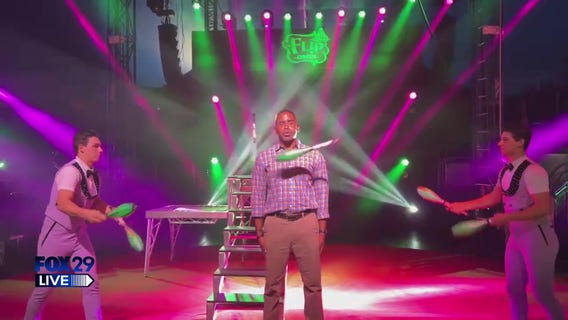 FOX 29 LIVE - Bill at the Flip Circus