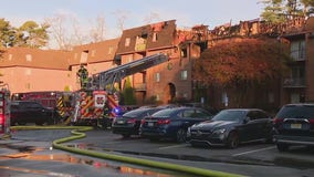 100+ people without a home after massive fire tears through New Jersey apartment complex