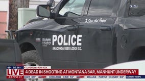 Manhunt underway after 4 killed in Anaconda, Montana, bar shooting