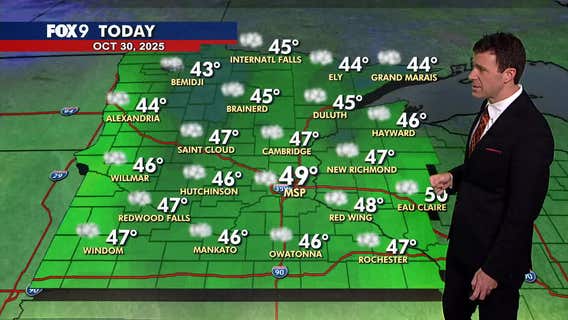 MN weather: Foggy morning, cloudy Thursday afternoon