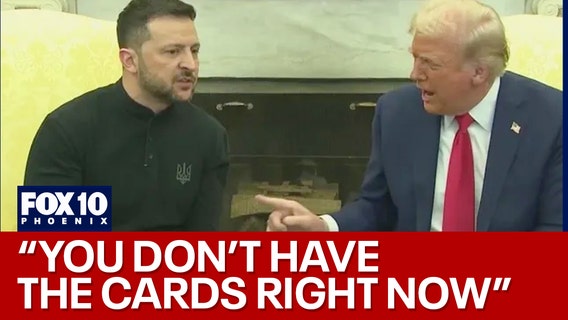 Tempers flare during high-stakes Oval Office meeting