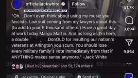 Detroit rocker Jack White triggered over Trump using Seven Nation Army in online ad