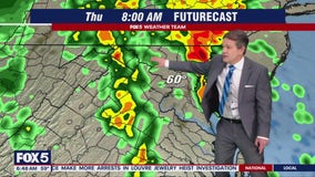 DC weather: Rain & Storms Thursday morning; Halloween looks dry