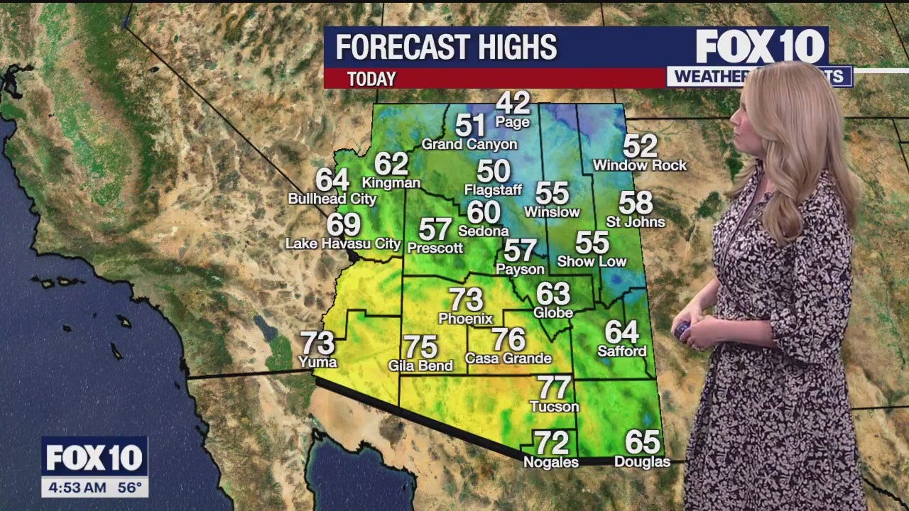 Morning Weather Forecast - 12/12/24 | FOX 10 Phoenix