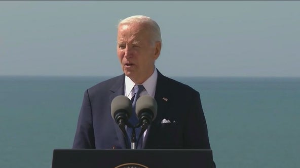 Biden meets with world leaders during France trip for D-Day commemoration