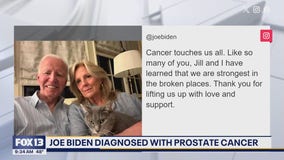 Joe Biden diagnosed with prostate cancer