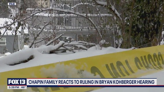 Chapin family reacts to ruling in Bryan Kohberger hearing