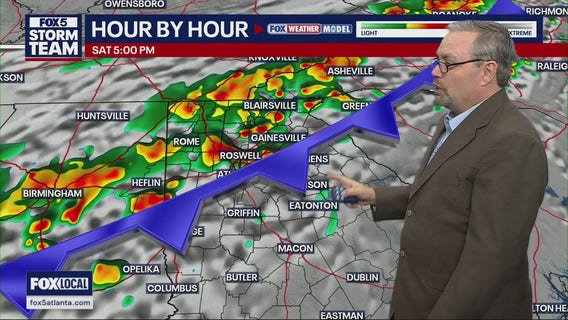 Saturday morning forecast