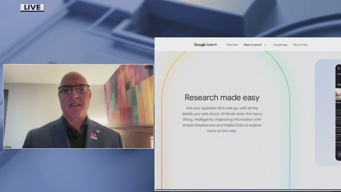 Search engines using AI