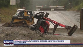 'Extensive damage' at Kitsap County construction site to cost millions