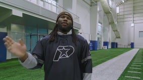 Lions pass rusher Alim McNeill talks comeback from injury, defense