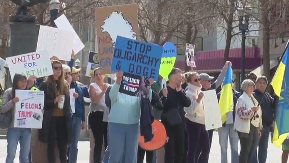 Santa Cruz, San Francisco protests President Trump's 2nd term