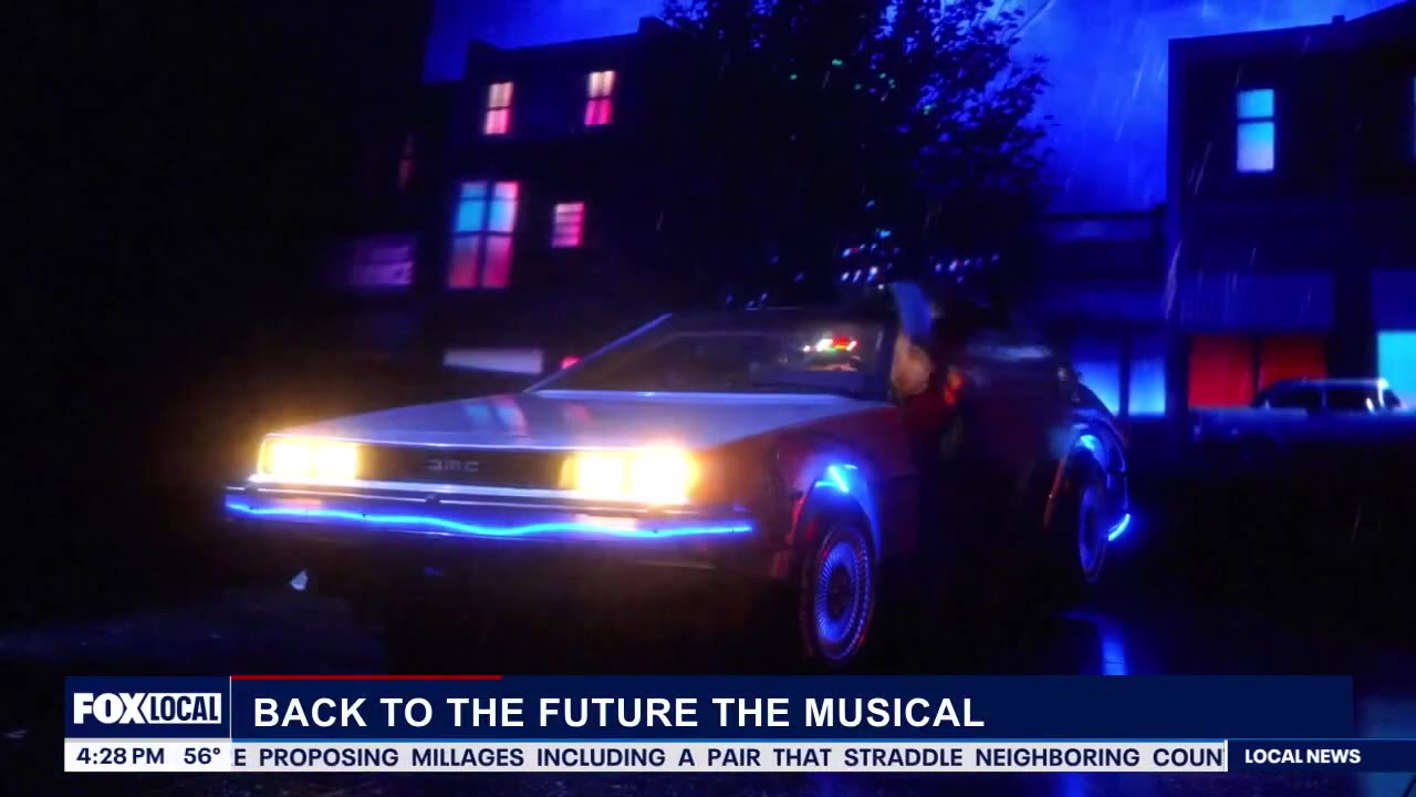 Back to the Future the Musical at the Detroit Opera House