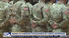 Biden to pardon thousands of LGBTQ US veterans