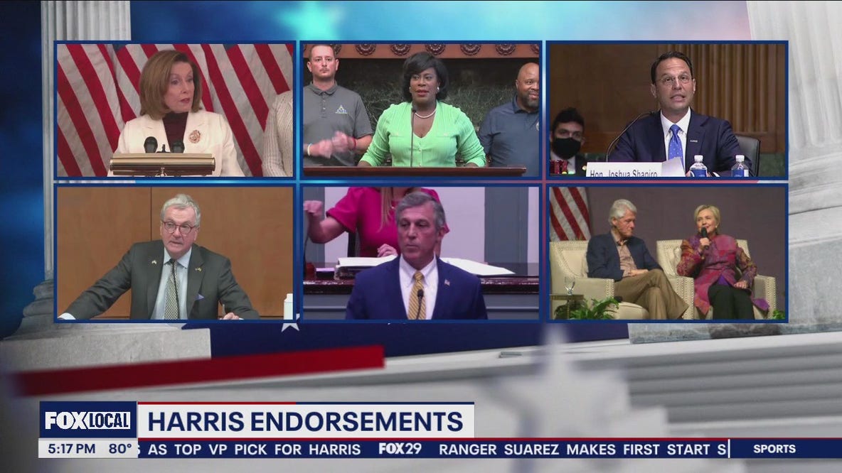 Kamala Harris gains endorsements: Here's what Democrat officials have to do to secure her spot