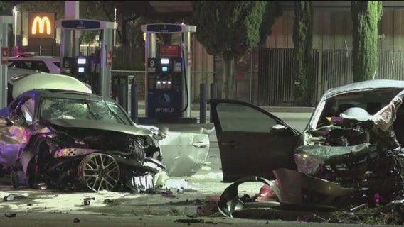 Speeding stolen car crashes and injures 6, including minors