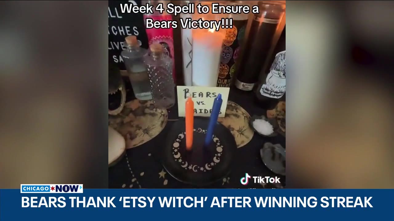 Chicago Bears thank TikTok “spell maker” after winning streak | ChicagoNOW