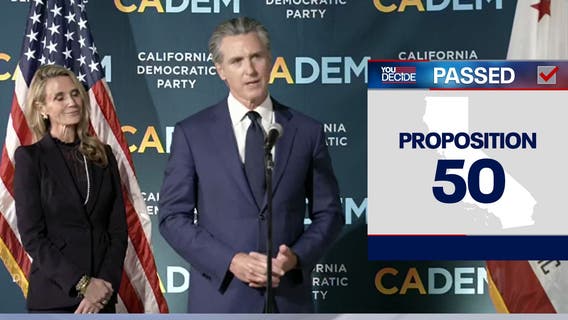 California voters pass Prop. 50