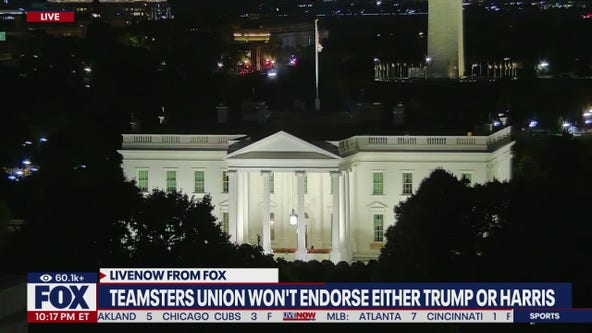 Teamsters union won't endorse Trump or Harris