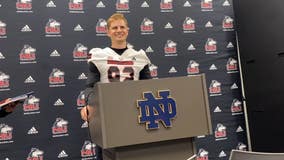 NIU kicker Kanon Woodill talks beating No. 5 Notre Dame