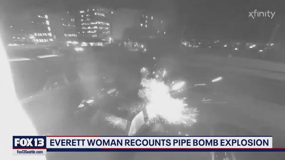 Everett woman recounts pipe bomb explosion in alleged hate crime