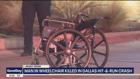 Man in wheelchair killed in Dallas hit-and-run