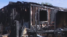 Mobile home in DeBarry destroyed by fire