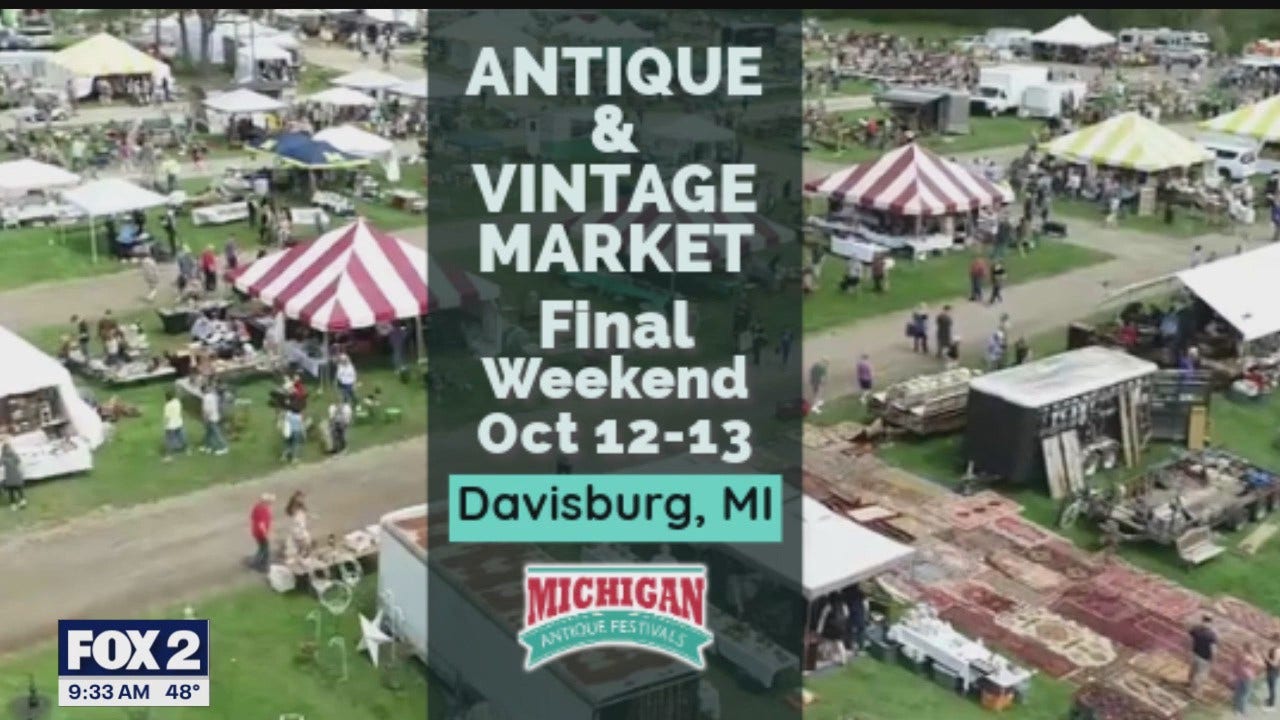 Michigan Antique Festival returns to Davisburg FOX 2 Detroit