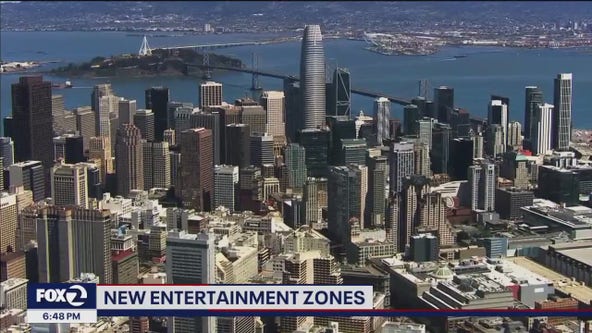 San Francisco Mayor declares 5 new entertainment zones to boost nightlife in city.