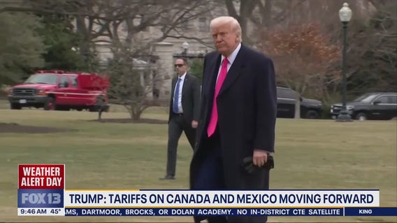Trump's tariffs on Canada and Mexico are moving forward