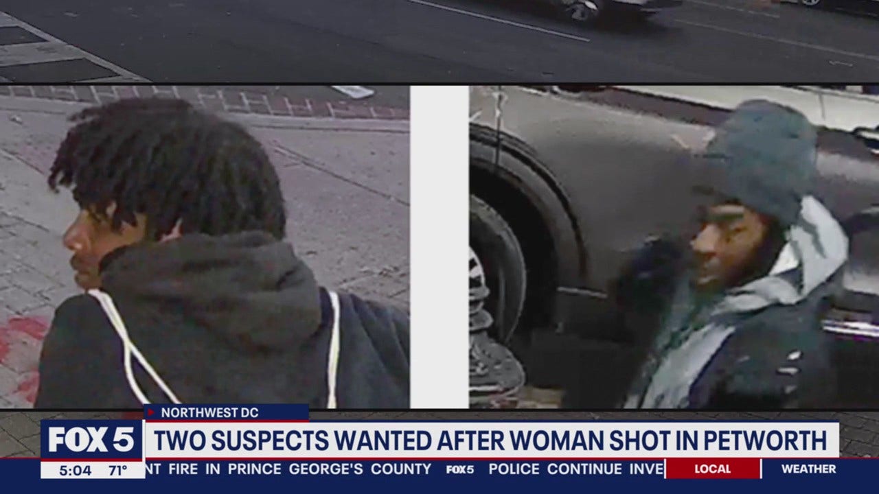 Petworth shooting surveillance video reveals suspects FOX 5 DC